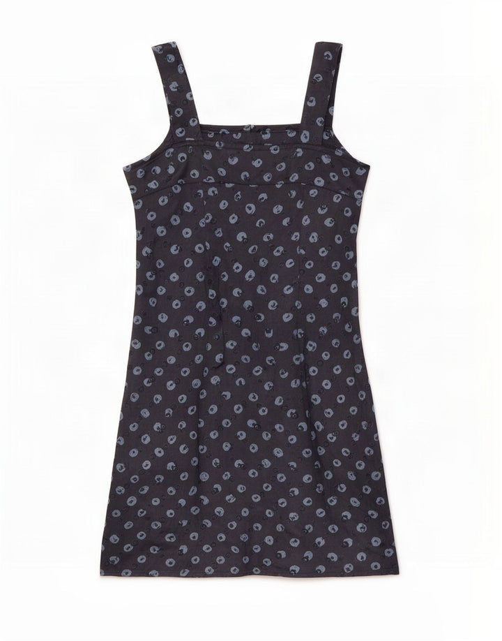 Γυναικείο Abstract Pattern Sundress UK 6 XS Navy Blue της Benetton