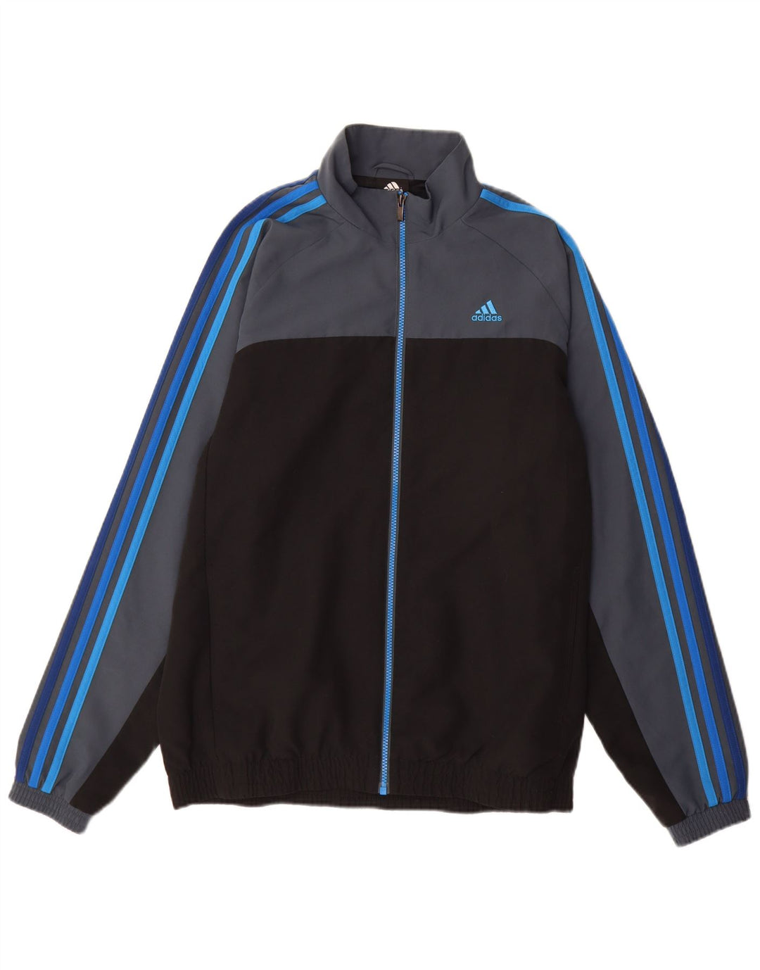 Ανδρική φόρμα Adidas Climalite Top Jacket UK 40/42 Medium Grey Colourblock