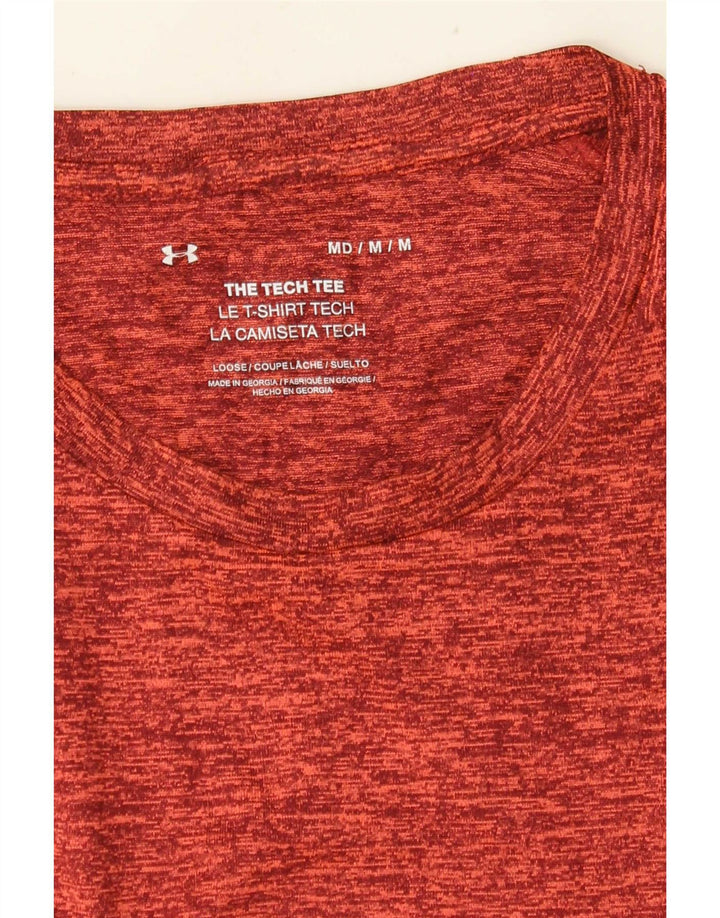 Ανδρικό T-Shirt Under Armour Top Medium Red Flecked