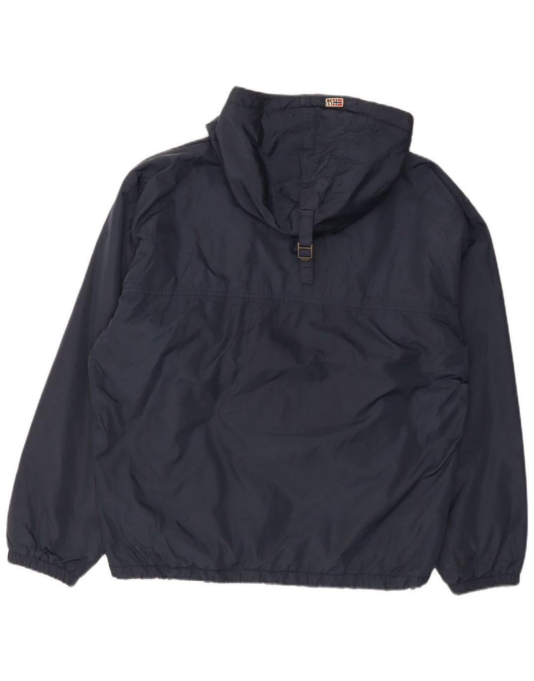 Μπουφάν Napapijri Ανδρικό Γεωγραφικό Γραφικό Anorak UK 38 Medium Navy Blue