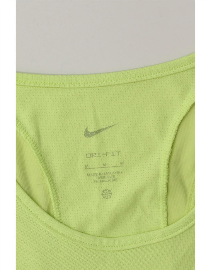 Γυναικείο φανελάκι Nike Dri Fit Crop UK 12 Medium Green