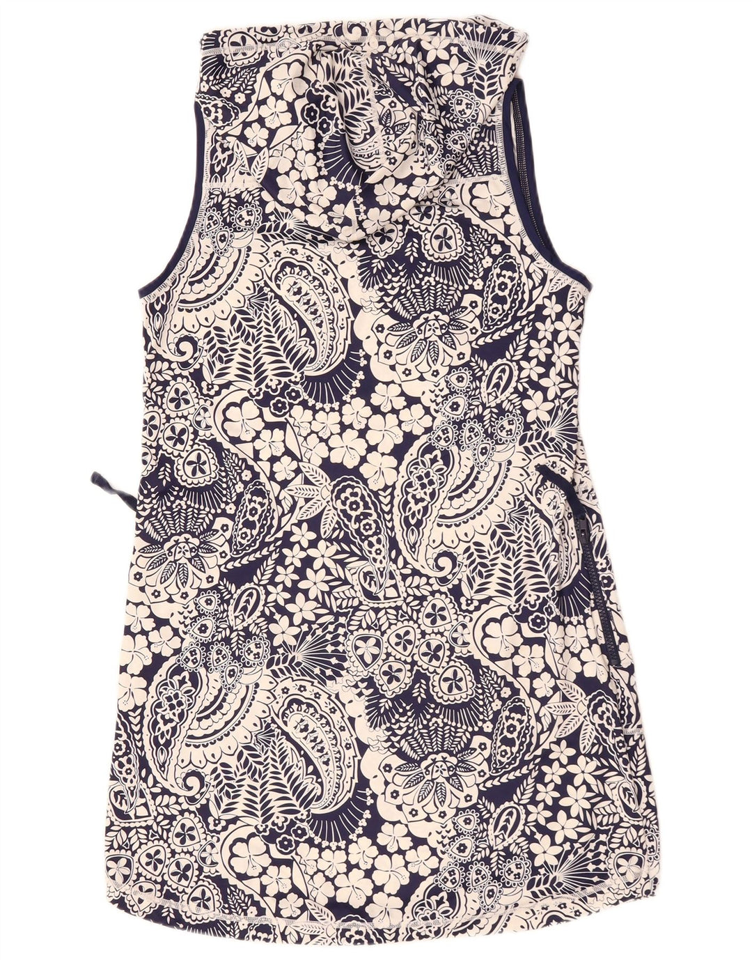 Tommy Bahama Γυναικεία Αμάνικη Μπλούζα Τοπ UK 10 Small Navy Blue Nylon