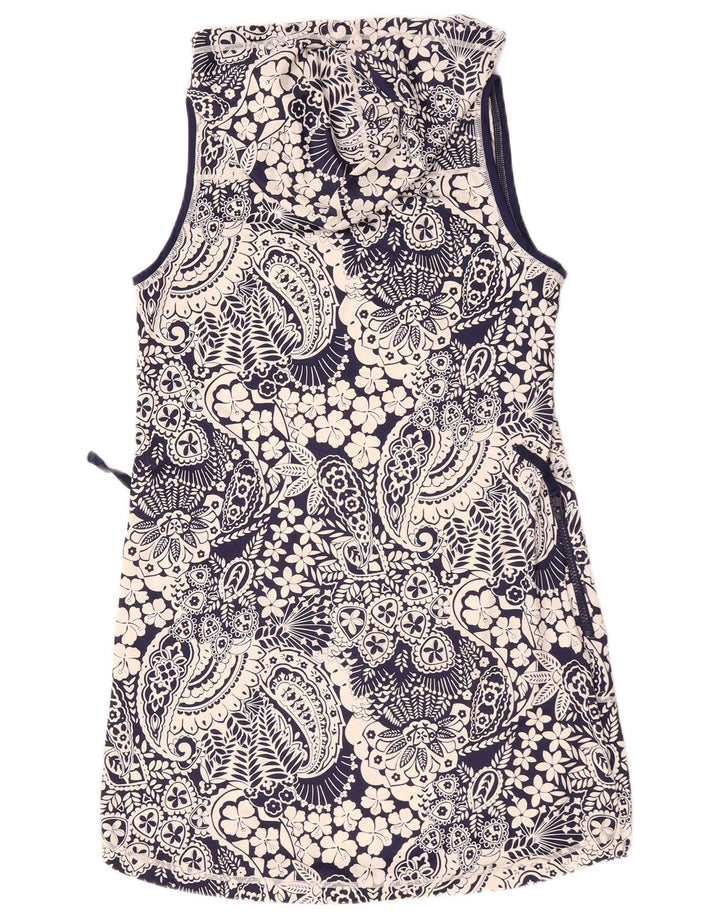 Tommy Bahama Γυναικεία Αμάνικη Μπλούζα Τοπ UK 10 Small Navy Blue Nylon