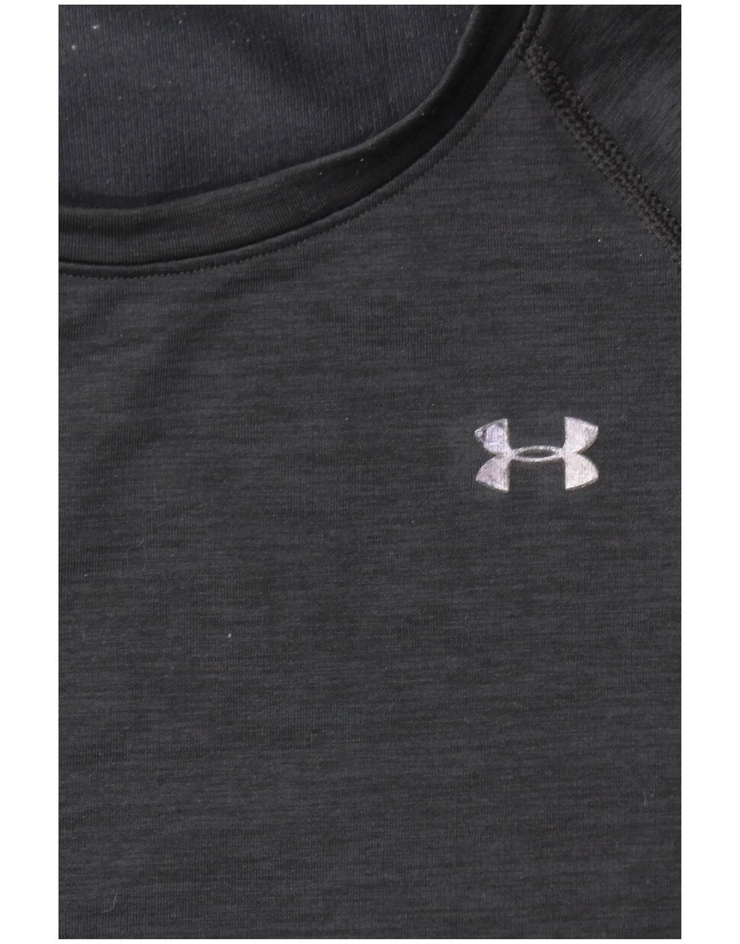 UNDER ARMOR Γυναικείο τοπ μακρυμάνικο UK 12 μεσαίο μαύρο