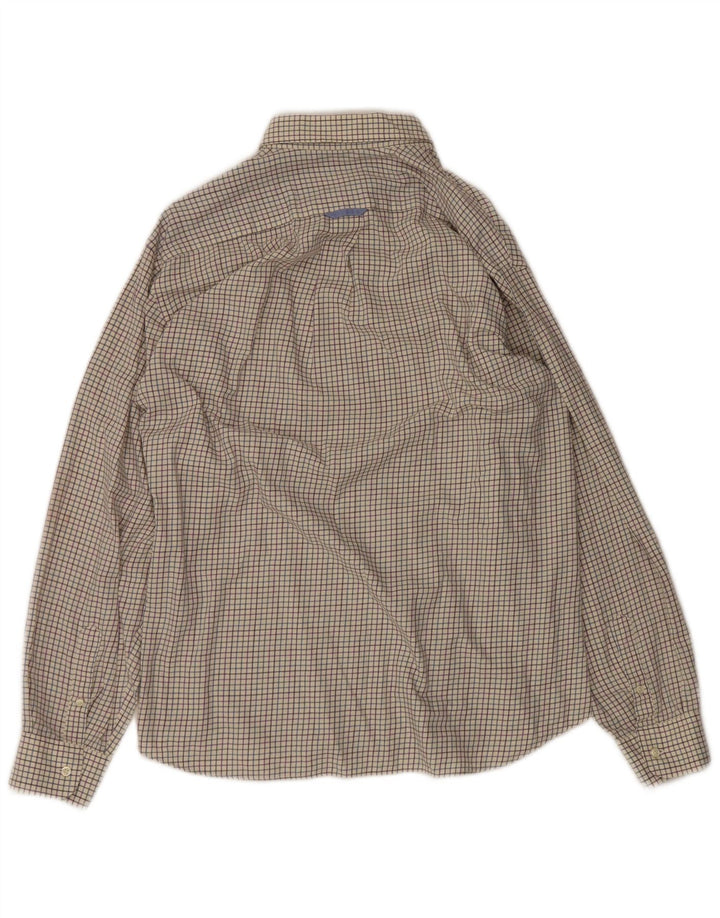 Ανδρικό πουκάμισο Barbour XL Off White, βαμβακερό