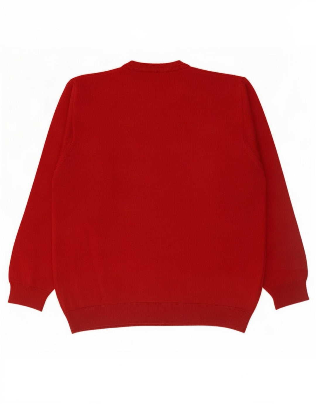 Ανδρικό πουλόβερ Lacoste Crew Neck Jumper Μέγεθος 5 Μεγάλο κόκκινο μαλλί