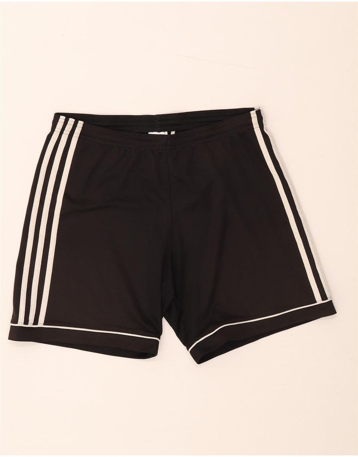 Ανδρικό αθλητικό σορτς Adidas Climalite από μικρό μαύρο πολυεστέρα