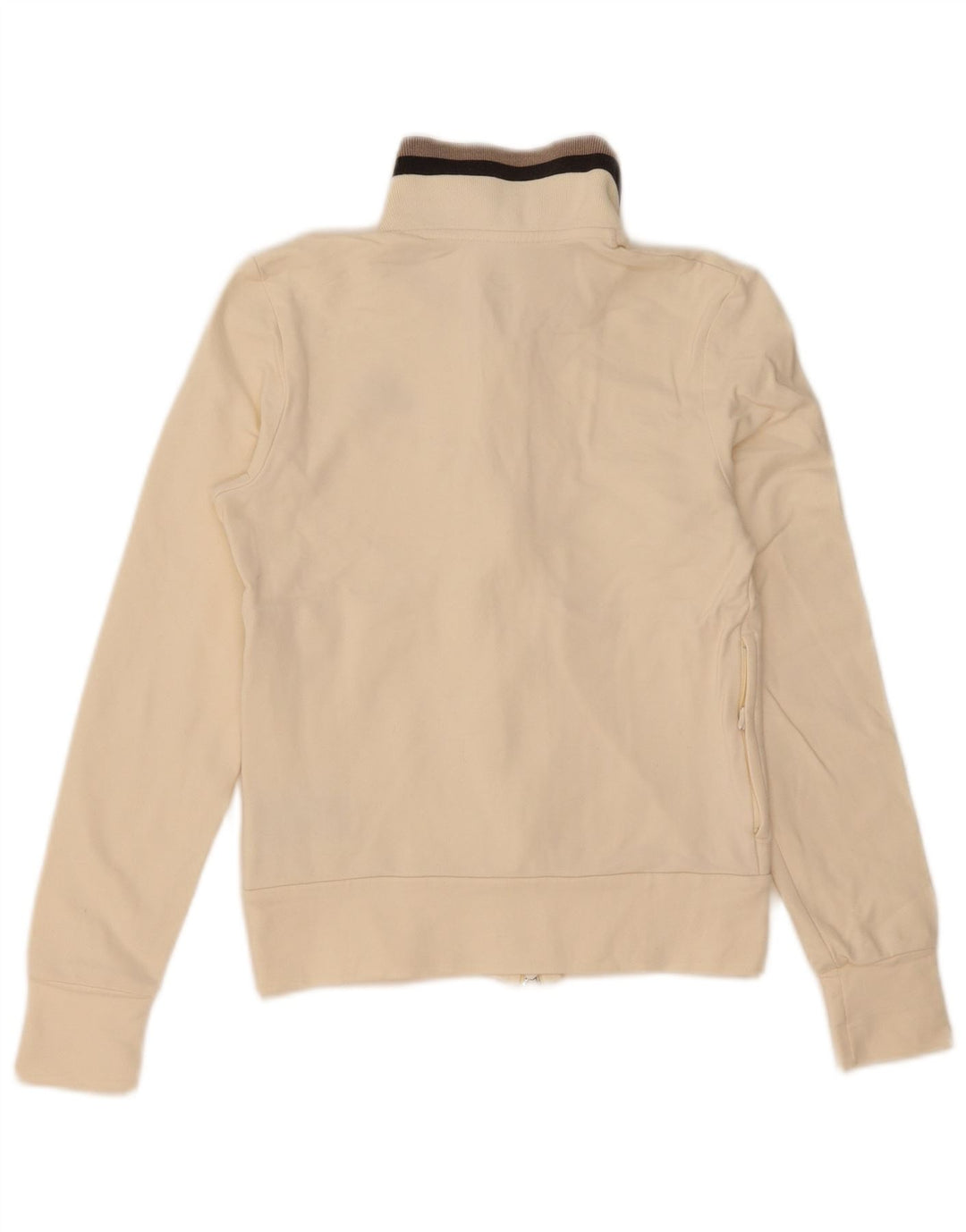 Γυναικεία αθλητική φόρμα Nike Top Jacket UK 8/10 Μικρό λευκό βαμβακερό