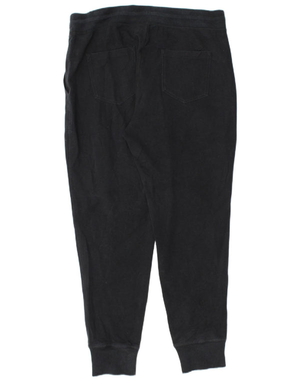 Γυναικεία αθλητική φόρμα L.L.BEAN Παντελόνι Joggers UK 14 μεσαίο μαύρο βαμβακερό