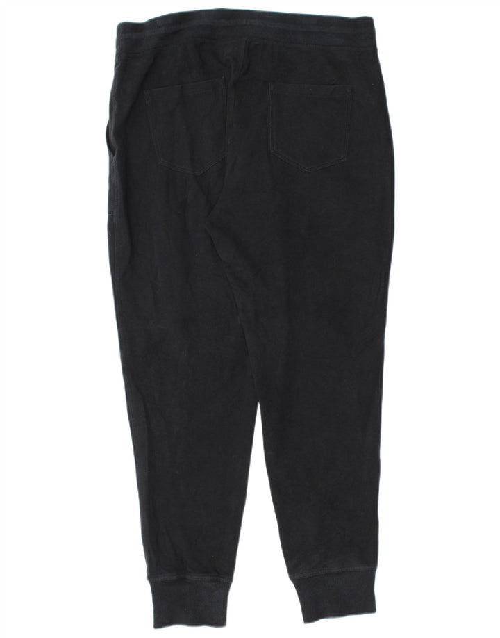 Γυναικεία αθλητική φόρμα L.L.BEAN Παντελόνι Joggers UK 14 μεσαίο μαύρο βαμβακερό