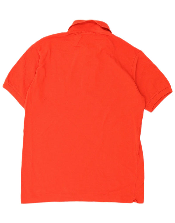 Lacoste Mens Classic Fit Polo Shirt Size 3 Small Red Cotton