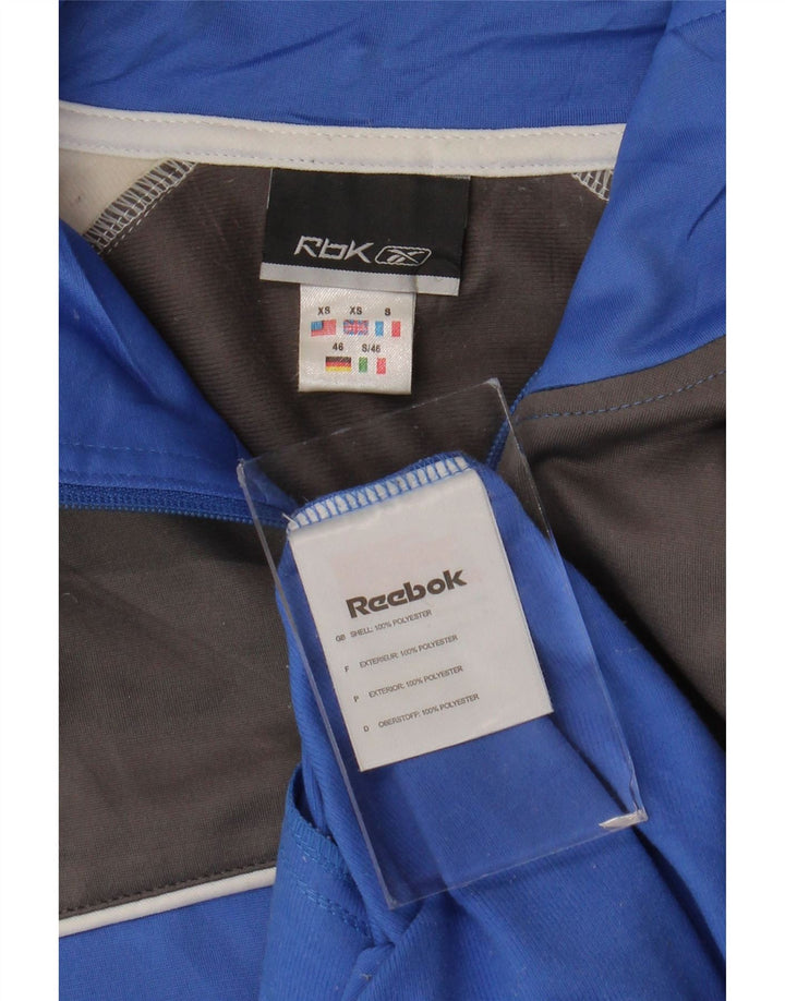 Ανδρική φόρμα Reebok Top Jacket XS Blue Colorblock Polyester