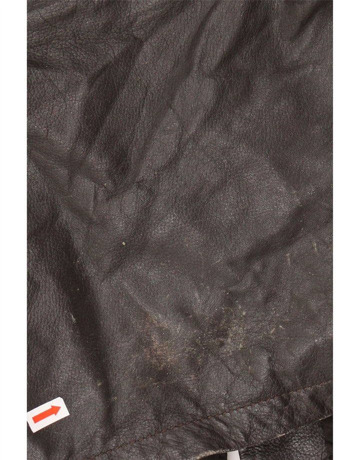 CONBIPEL Ανδρικό Δερμάτινο Παλτό IT 54 XL Καφέ Δερμάτινο