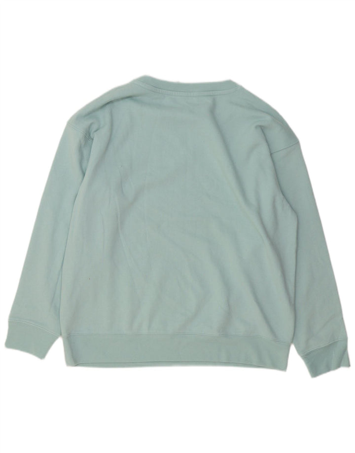 Ανδρικό φούτερ Calvin Klein Jumper Μεγάλο Τυρκουάζ Βαμβακερό