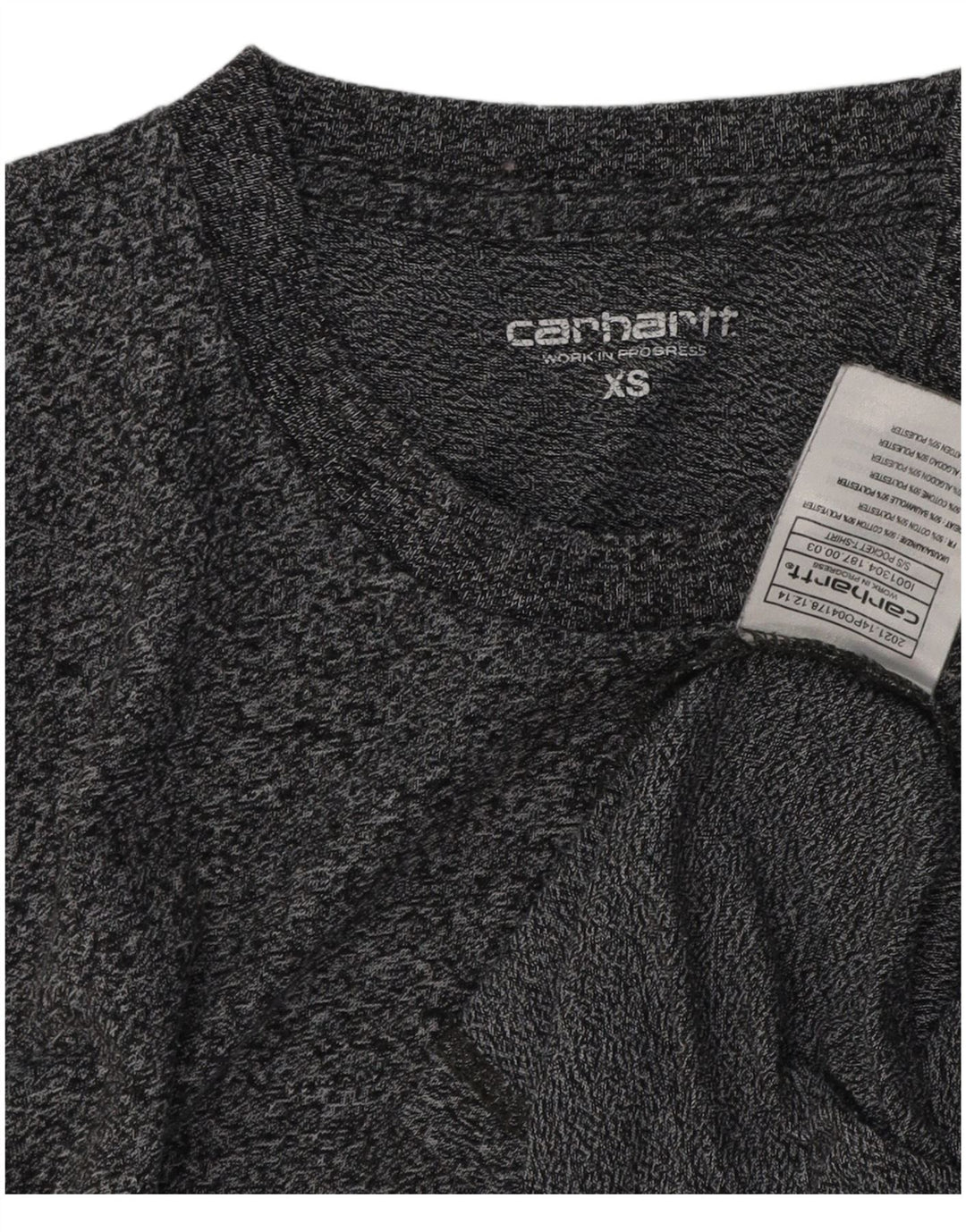 Ανδρικό T-Shirt CARHARTT Top XS Γκρι βαμβακερό