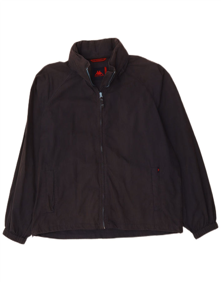 Ανδρικό μπουφάν Kappa Bomber UK 44 2XL Navy Blue Cotton