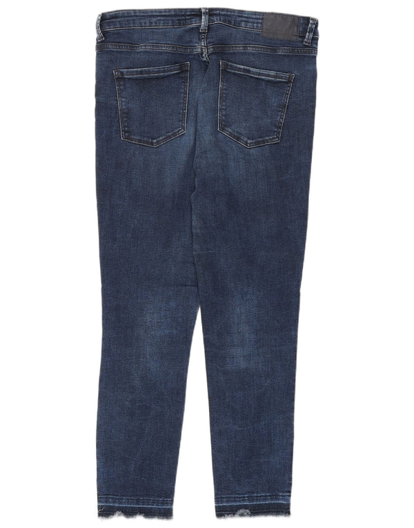 Zara Γυναικεία στενόχωρα τζιν EU 40 Medium W30 L26 Navy Blue Cotton