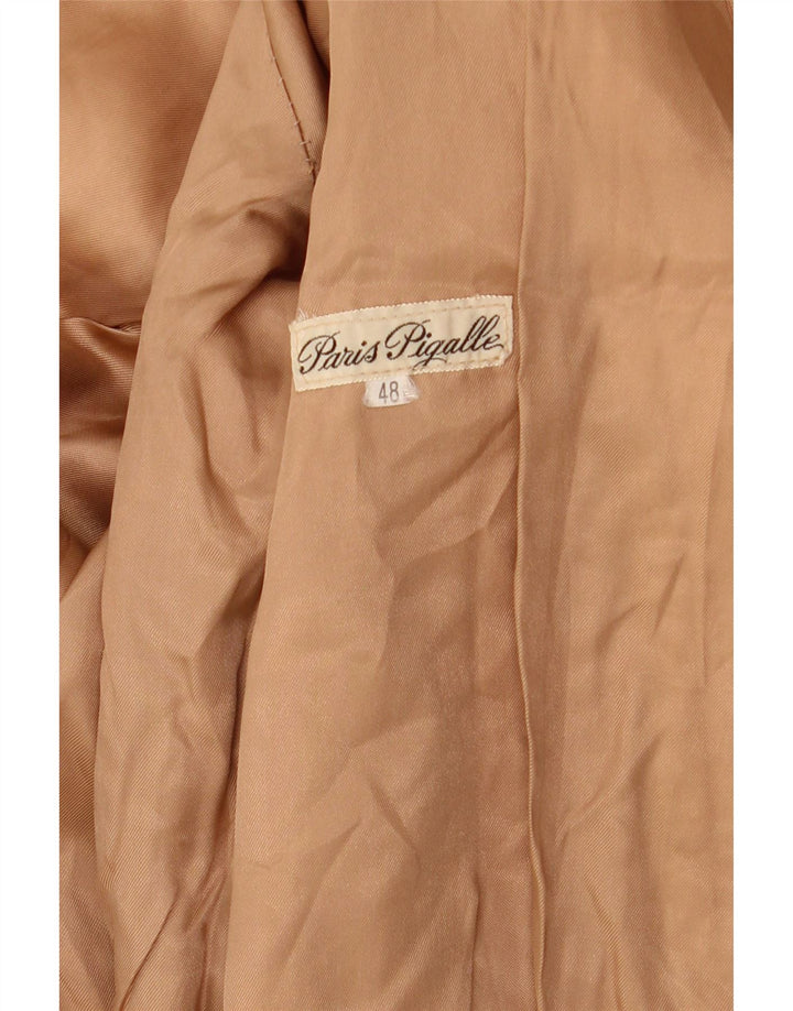 Vintage Γυναικείο Στρατιωτικό Σουέντ Μπουφάν IT 48 XL Καφέ