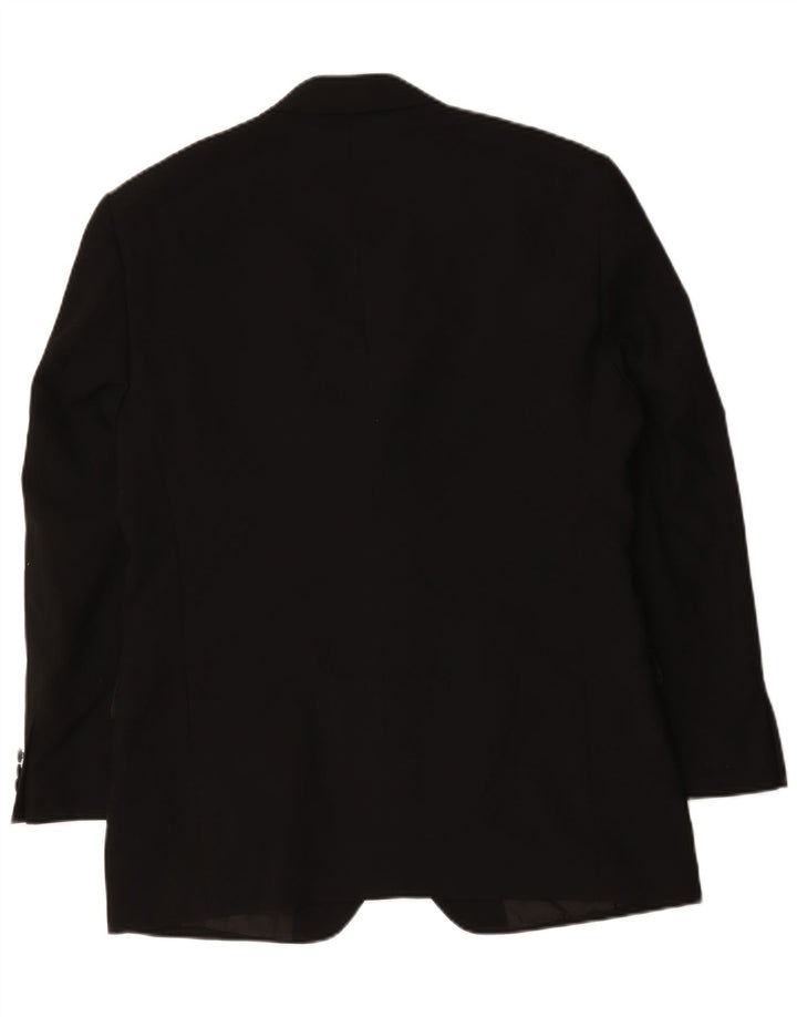 Marks & Spencer Ανδρικό μπουφάν blazer UK 40 μεσαίου μαύρου πολυεστέρα