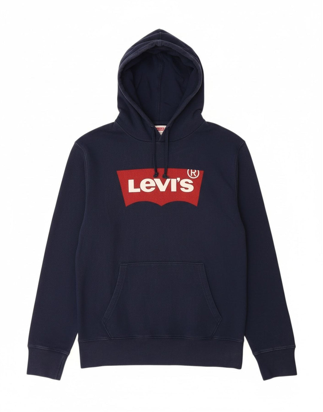 Ανδρικό γραφικό κουκούλα Levi's Small Navy Blue Cotton