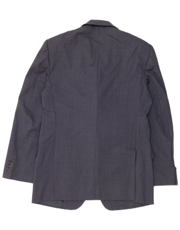 Burberry Ανδρικό τζάκετ Blazer 3 κουμπιών IT 54 Large Navy Blue Wool