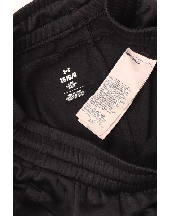 Under Armour Ανδρική αθλητική φόρμα Παντελόνι Joggers Μεγάλο Μαύρο Πολυεστέρα