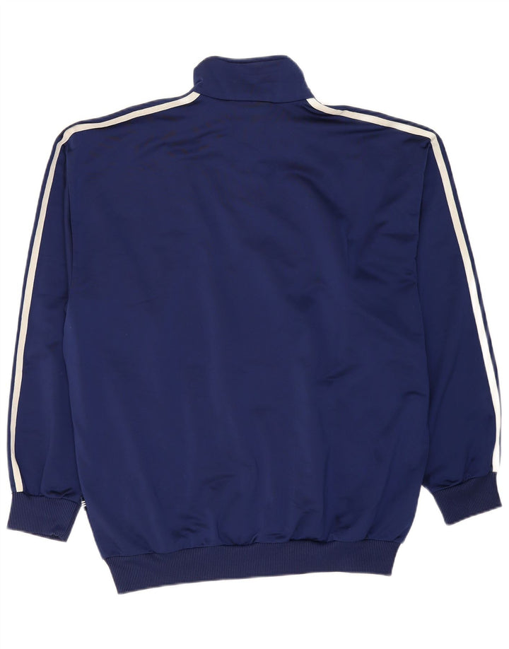 Ανδρική φόρμα ADIDAS Top Jacket UK 42/44 Large Navy Blue Polyester