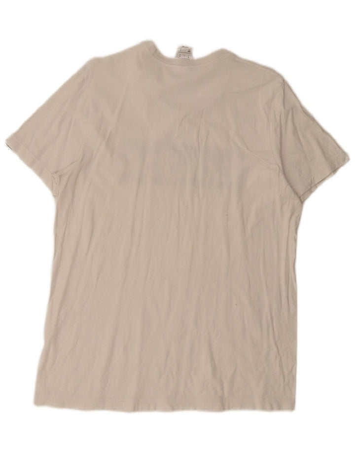 Ανδρικό γραφικό T-Shirt Adidas Top Medium White