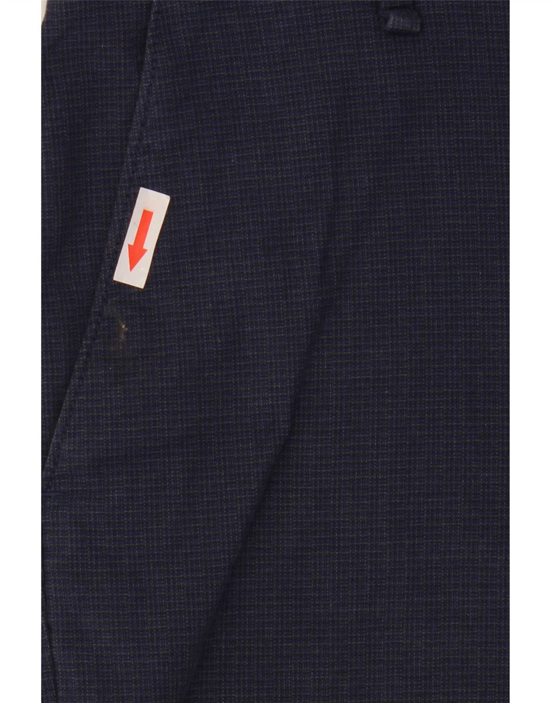 Ανδρικό σορτς Chino Calvin Klein W36 Large Navy Blue Check