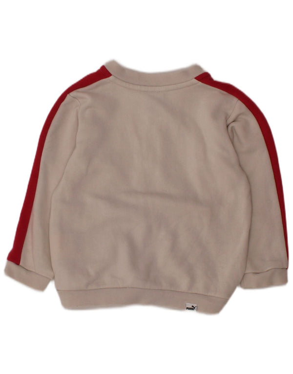 Μπουφάν PUMA Baby Girls Graphic αθλητική φόρμα 9-12 μηνών λευκό χρώμα