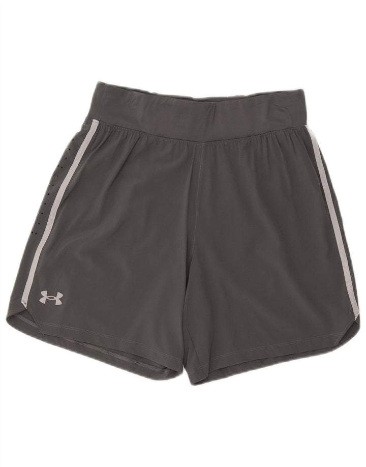 Γυναικείο αθλητικό σορτς UNDER Armour UK 14 Medium Grey Polyester