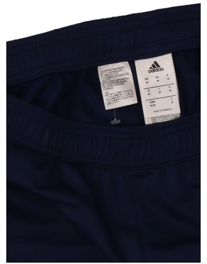 Ανδρική αθλητική φόρμα Adidas Παντελόνι μεσαίου μπλε ναυτικού πολυεστέρα