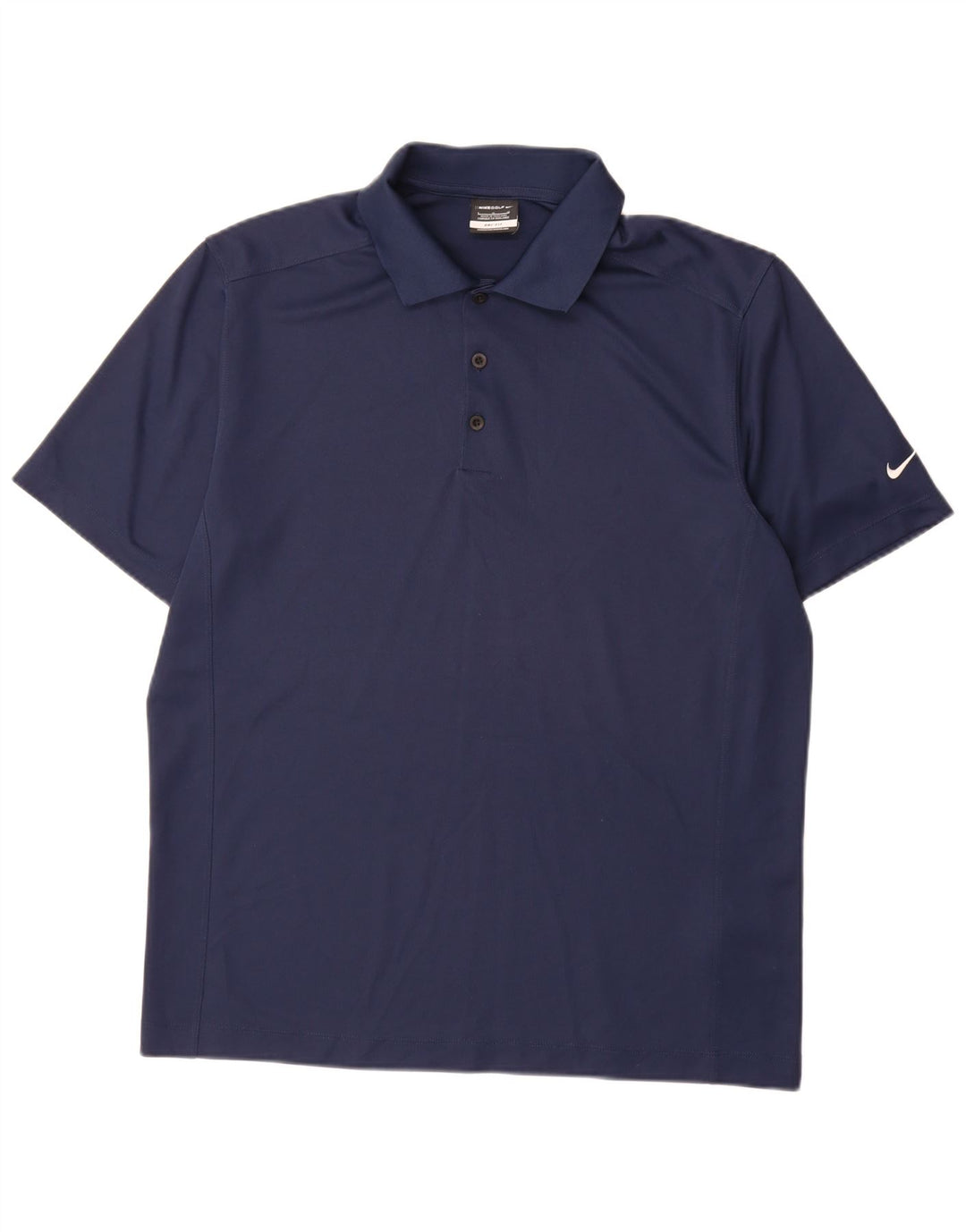Ανδρικό μπλουζάκι Nike Dri Fit Polo με μεγάλο μπλε ναυτικό πολυεστέρα