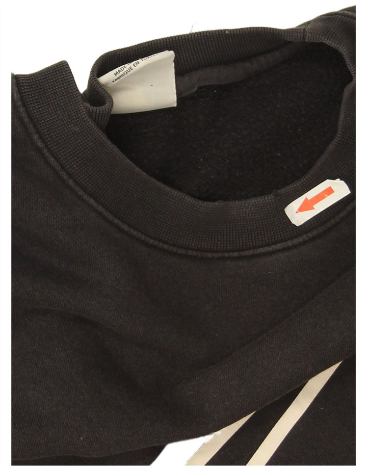 Ανδρικό γραφικό φούτερ Nike, μαύρο βαμβακερό