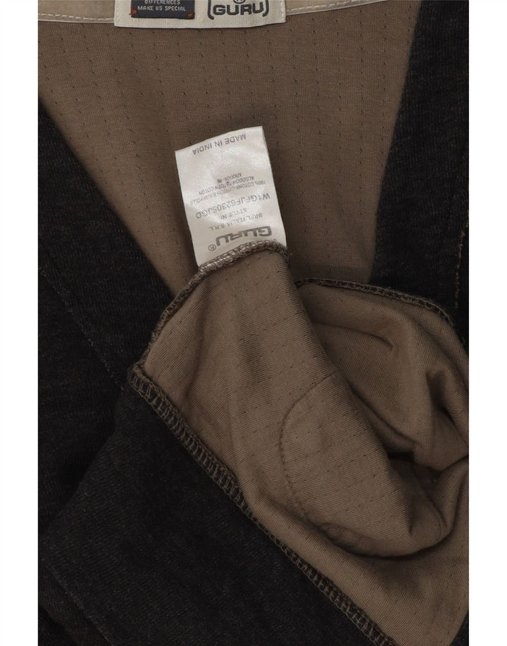 Ανδρικό πουλόβερ Guru Cardigan Μικρό Γκρι Βαμβακερό
