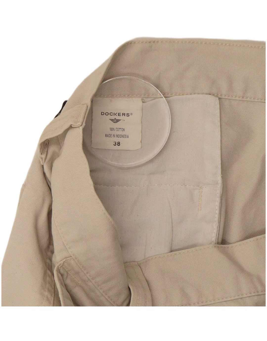 DOCKERS Ανδρικό σορτς Cargo W38 XL Μπεζ βαμβακερό