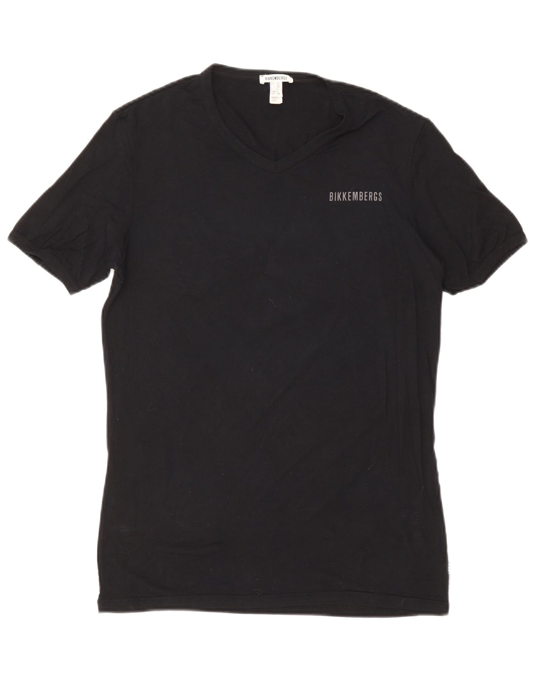 Ανδρικό T-Shirt Bikkembergs Top UK 38 Medium Black Modal