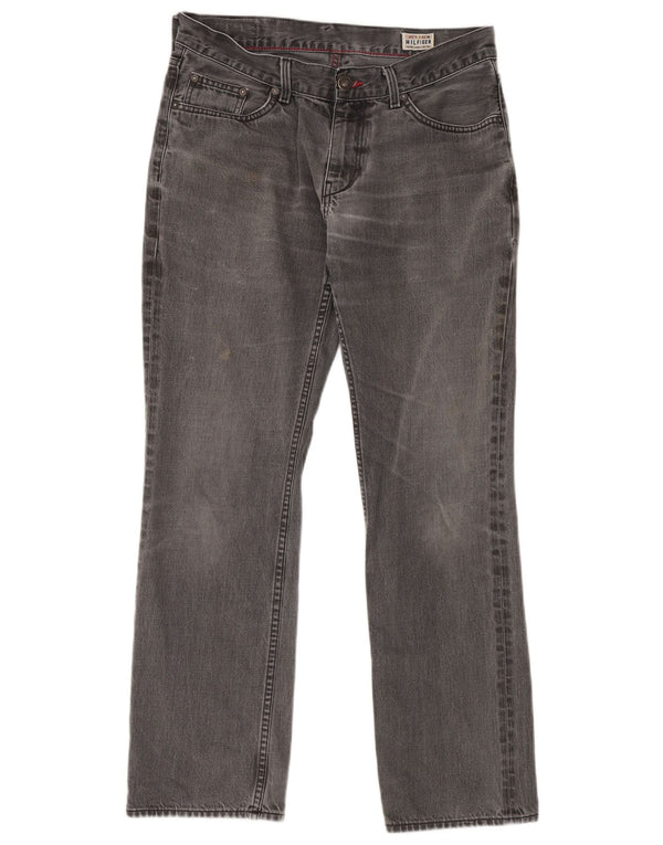 TOMMY HILFIGER Ανδρικό τζιν ίσιο W34 L32 Γκρι
