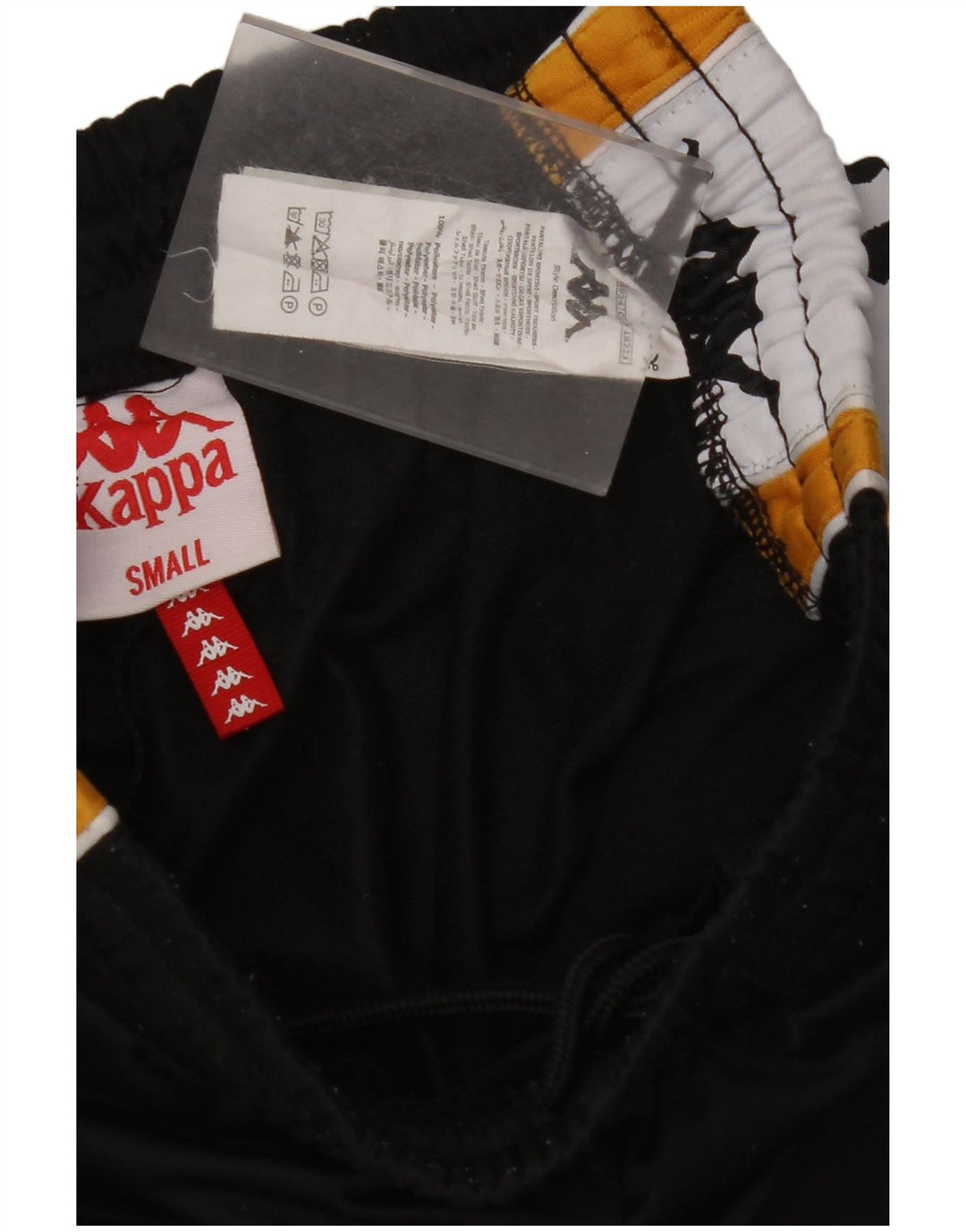 Ανδρική φόρμα γραφικής KAPPA Παντελόνι Joggers Small Black Colourblock