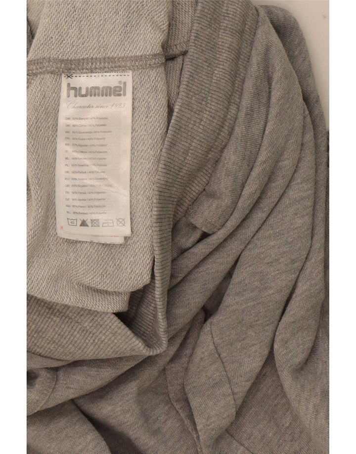 Ανδρική φόρμα Hummel Graphic Παντελόνι Joggers Μεσαίο Γκρι Βαμβακερό