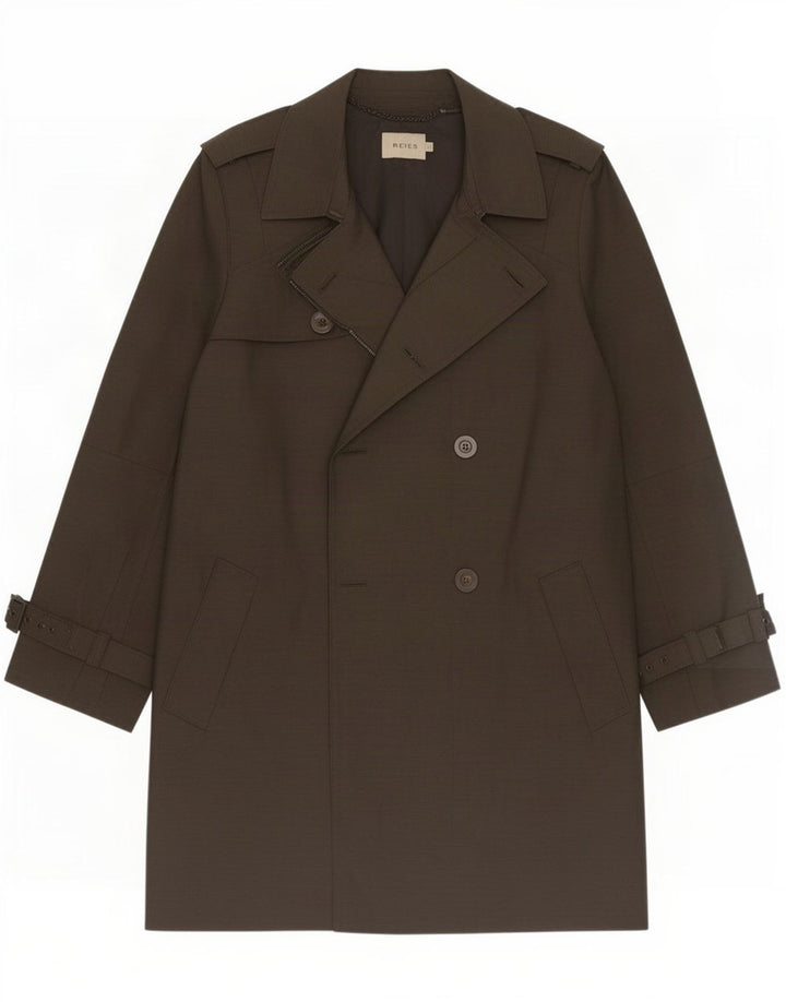 Ανδρική καμπαρντίνα Reiss UK 36 Small Black Polyester