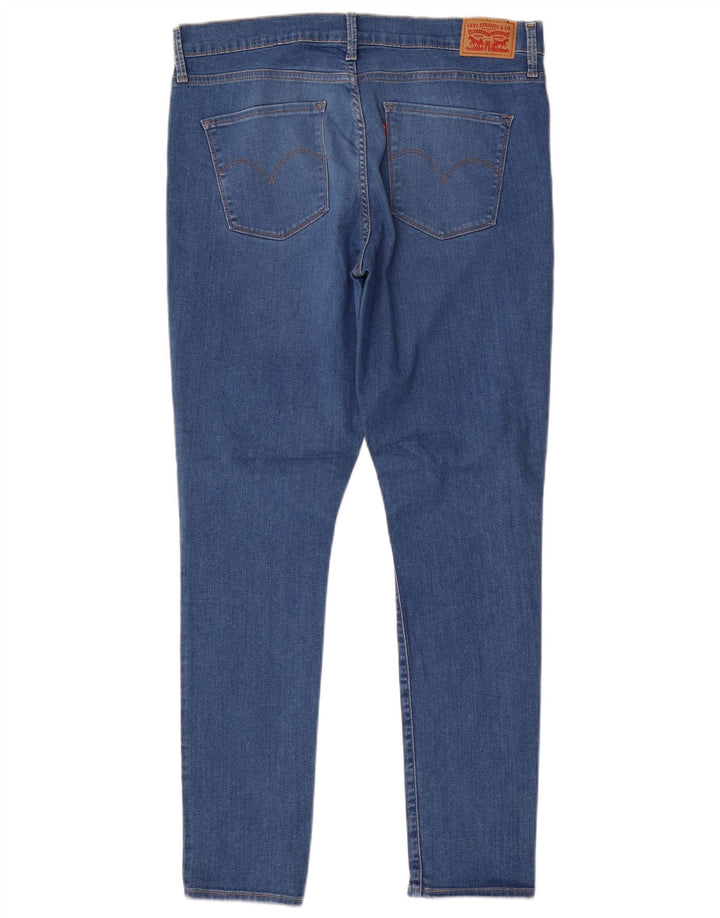 Γυναικείο Skinny Jeans Levi's W32 L30 Blue Cotton