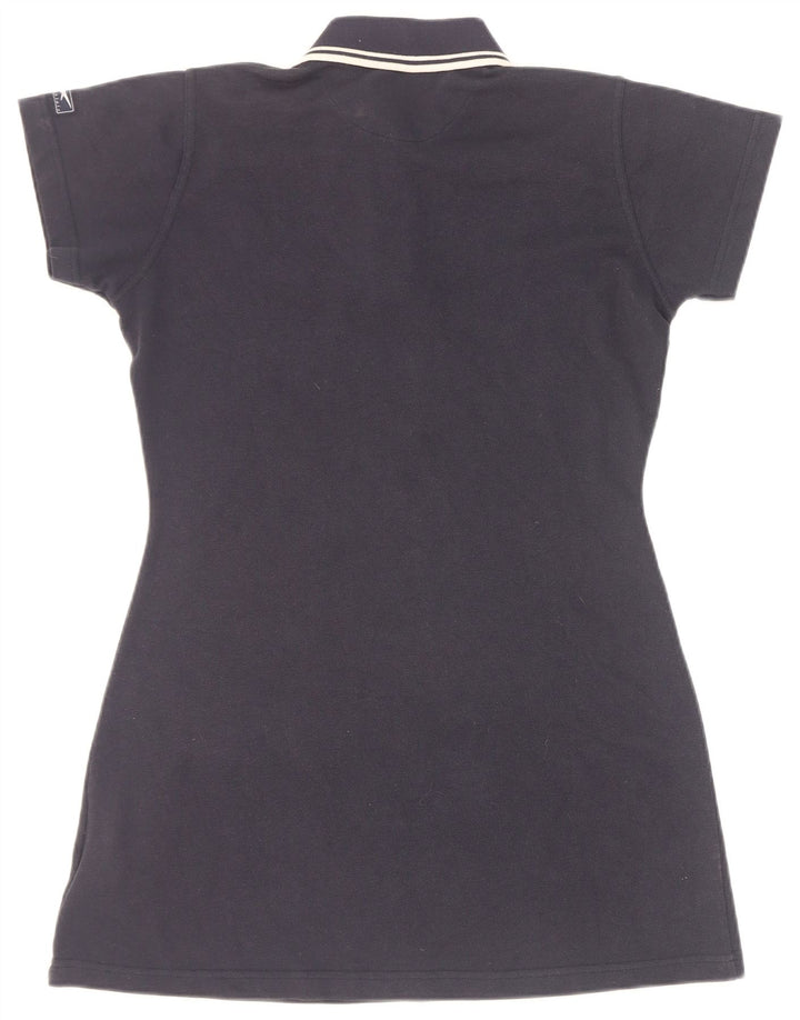 Reebok Γυναικείο φόρεμα πόλο UK 12 Medium Navy Blue Polyester