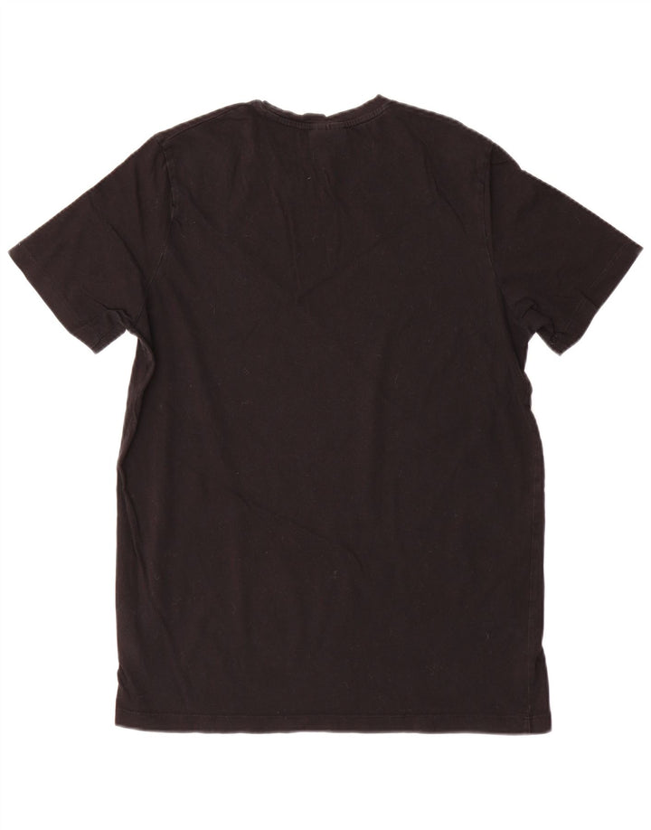 Ανδρικό T-Shirt Hugo Boss Τοπ μεσαίο μαύρο βαμβακερό