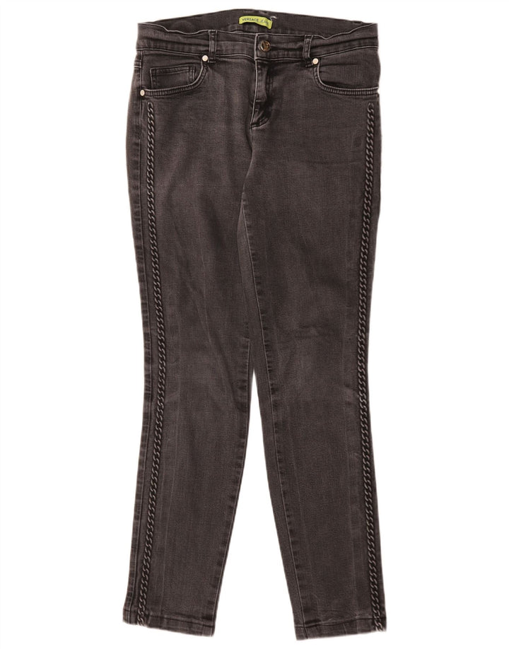 Versace Γυναικείο Slim Jeans IT 42 Medium W30 L29 Γκρι βαμβακερό