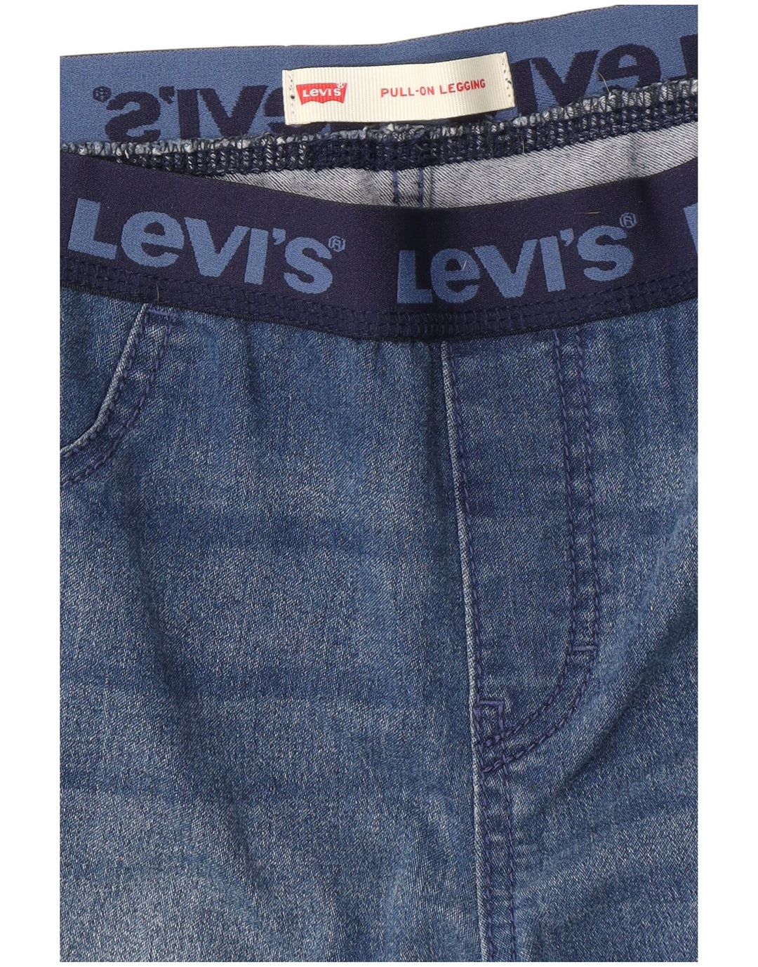 Γυναικείο γραφικό κολάν Skinny τζιν LEVI'S W28 L28 Μπλε