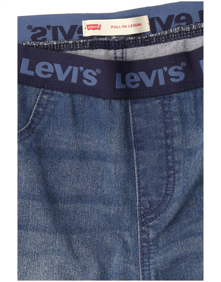 Γυναικείο γραφικό κολάν Skinny τζιν LEVI'S W28 L28 Μπλε