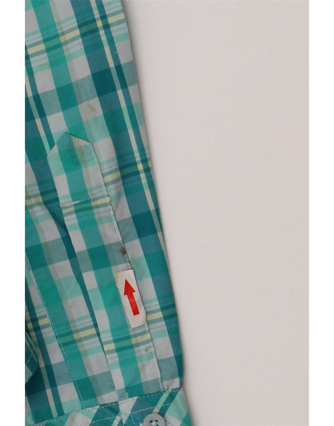 The North Face γυναικείο πουκάμισο UK 10 Small Green Check Nylon