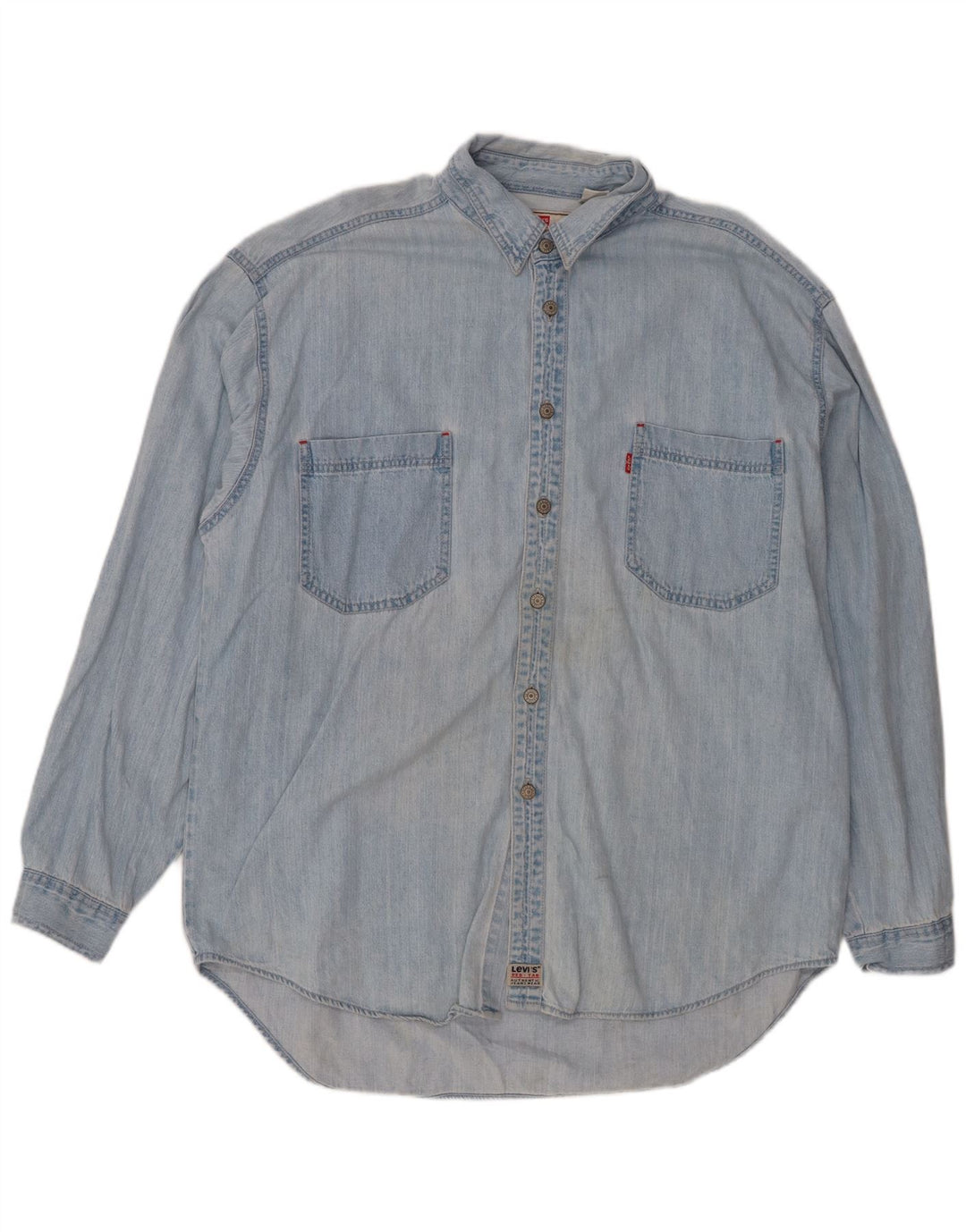 Ανδρικό τζιν πουκάμισο Levi's XL Μπλε βαμβακερό