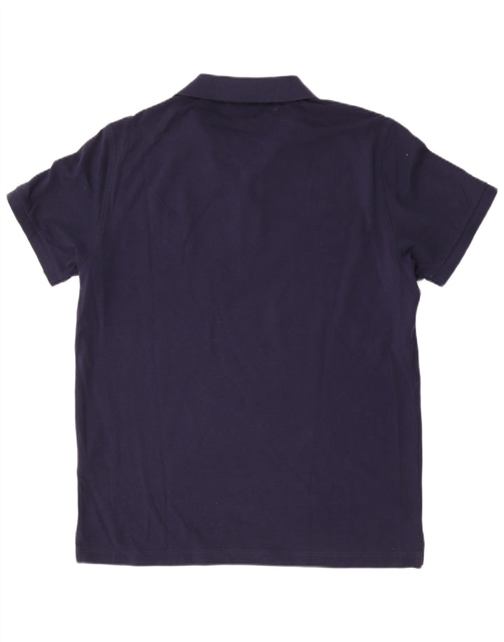 Ανδρικό κανονικό μπλουζάκι πόλο Gant XL Navy Blue από βαμβάκι